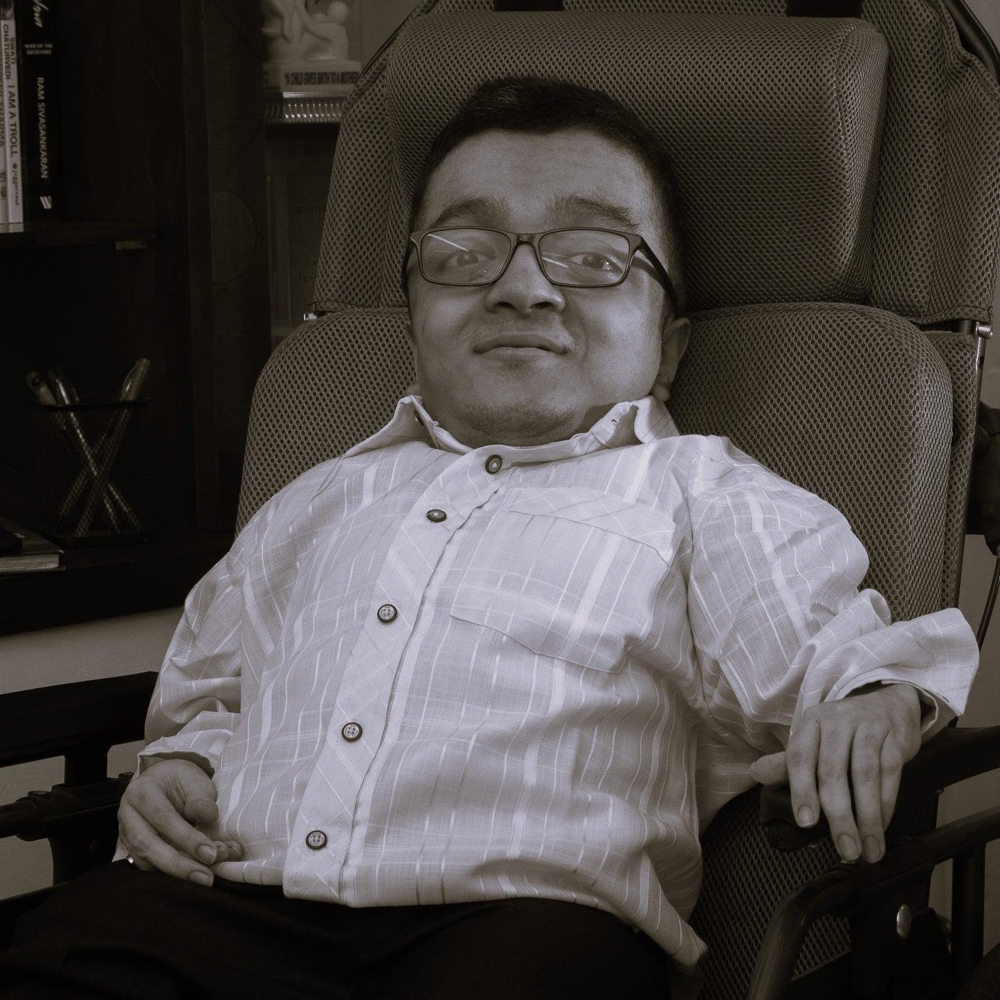 Lost parent early grief financial stress brittle bones disease