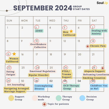 Group Calendar - September 2024